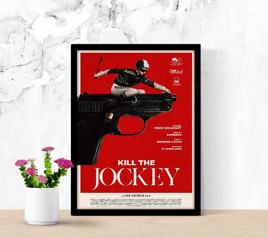 Kill The Jockey framed poster