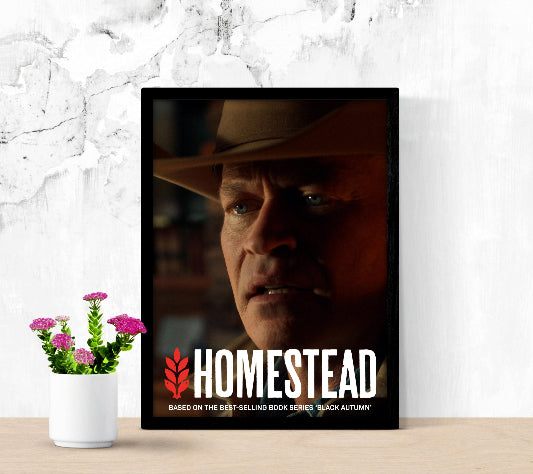 Homestead framed poster