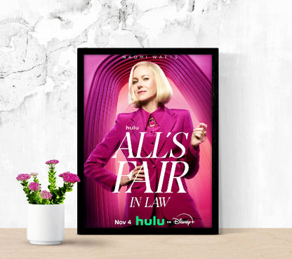 All's Fair framed poster