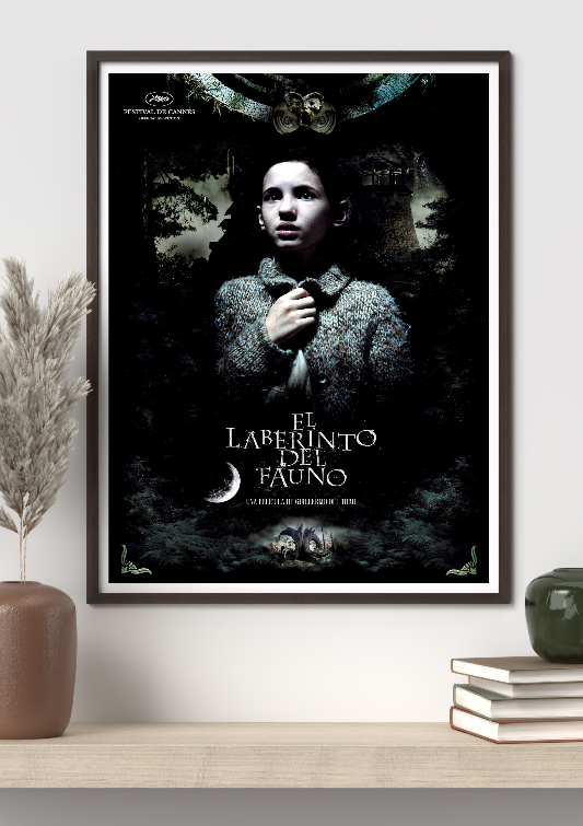 El laberinto del fauno framed poster