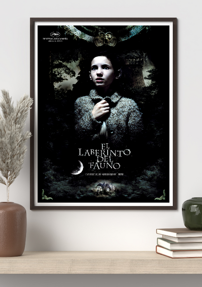 El laberinto del fauno framed poster