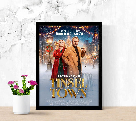 Tinsel Town framed poster