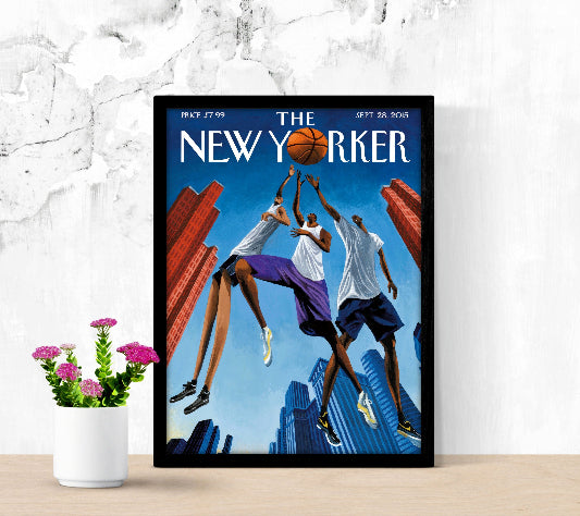 The New Yorker Sept 28 2015 framed poster