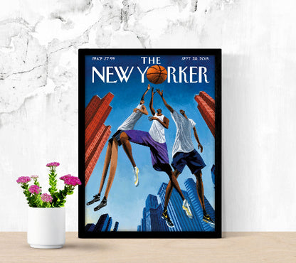 The New Yorker Sept 28 2015 framed poster