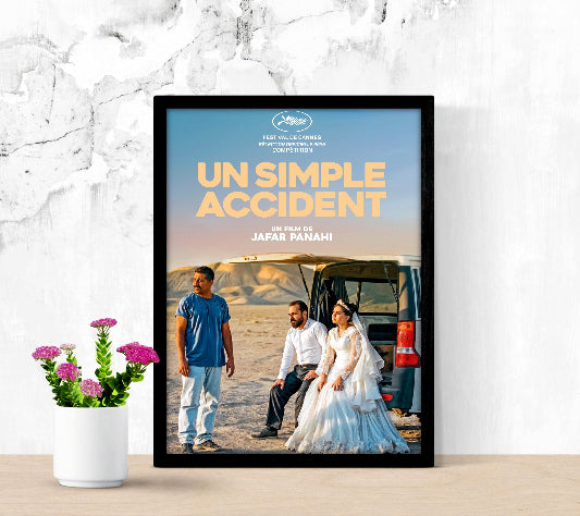 Un Simple Accident framed poster