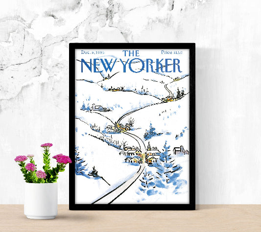 The New Yorker Dec 8 1986 framed poster
