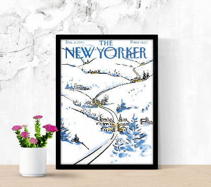 The New Yorker Dec 8 1986 framed poster
