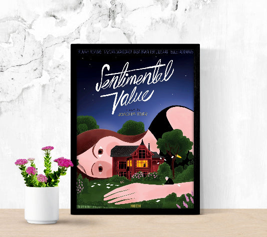 Sentimental Value framed poster