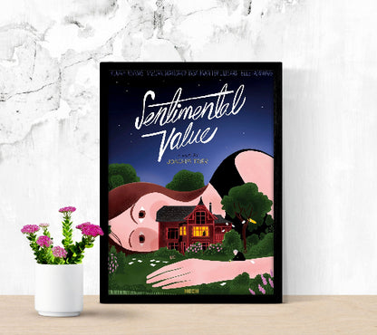 Sentimental Value framed poster