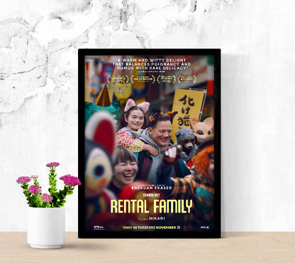 Rental Family framed poster