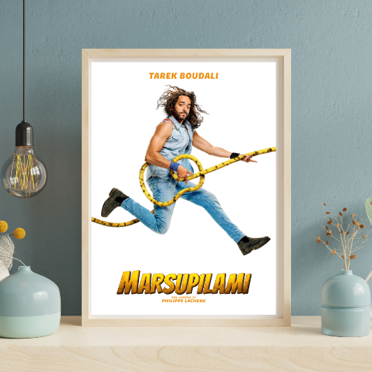 Marsupilami framed poster