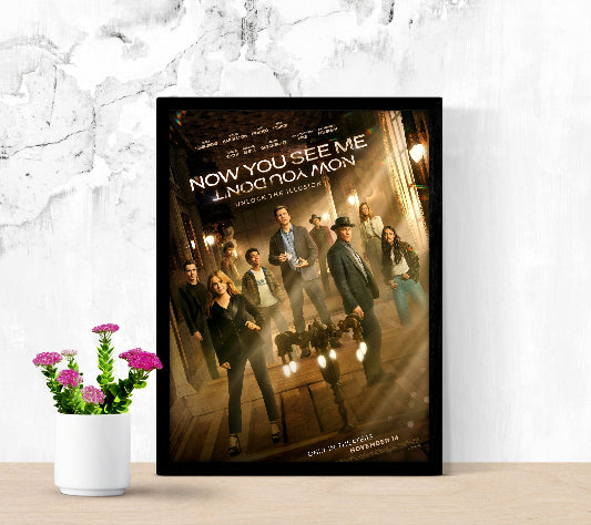 Now You See Me Now You Don't framed poster