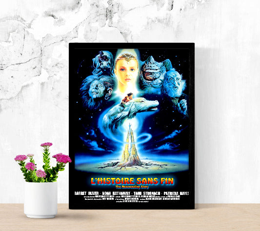 L'histoire sans fin framed poster