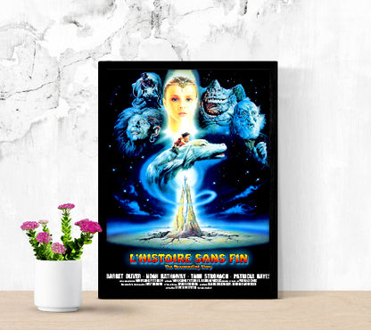 L'histoire sans fin framed poster