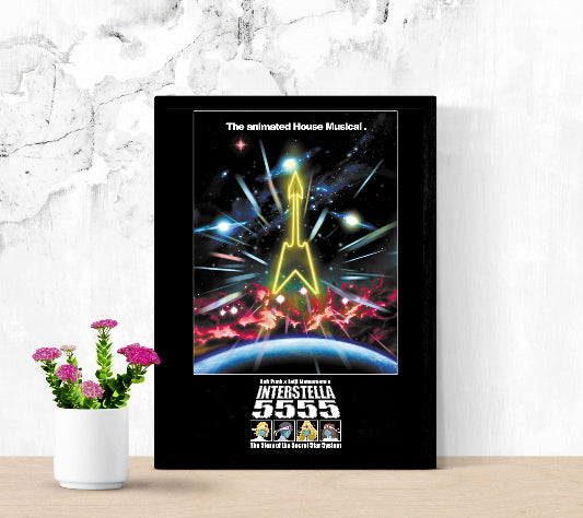 Interstella 555 The Story of The Secret Star System framed poster