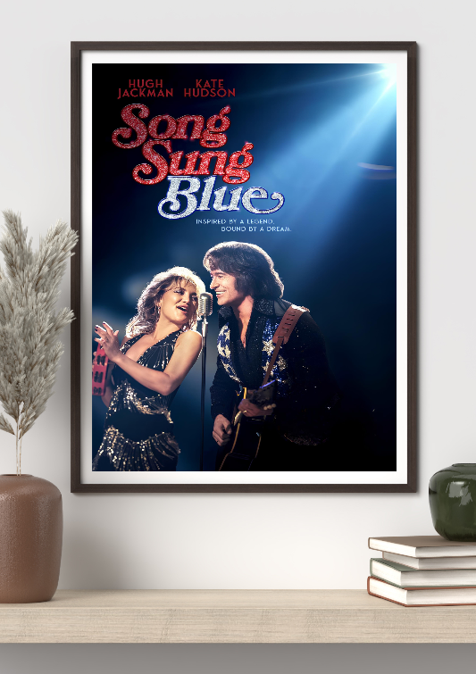 Song Sung Blue framed poster