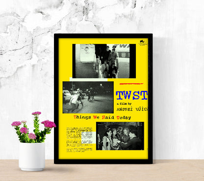 TWST Things We Said Today framed poster
