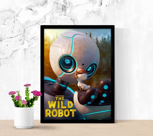 The Wild Robot framed poster