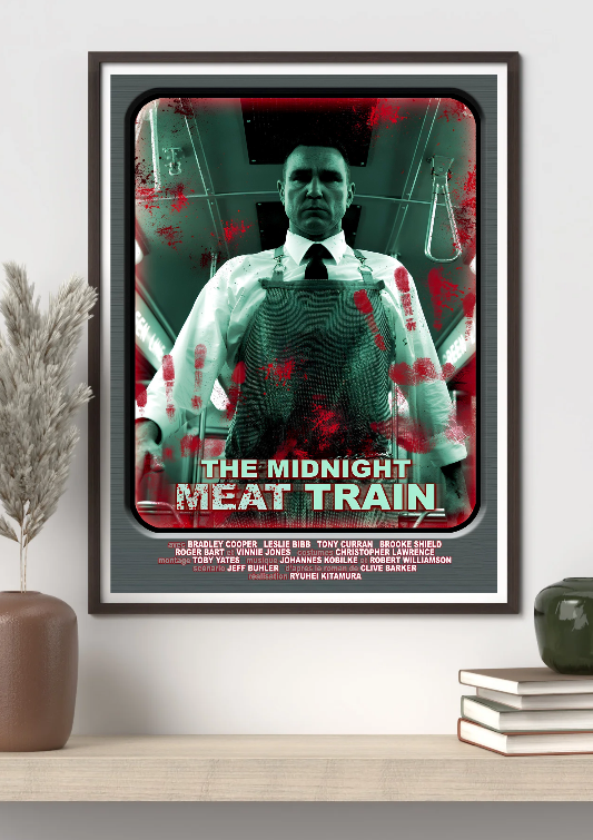 The Midnight Meat Train framed poster