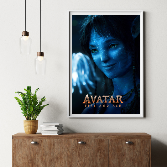 Avatar Fire and Ash framed poster