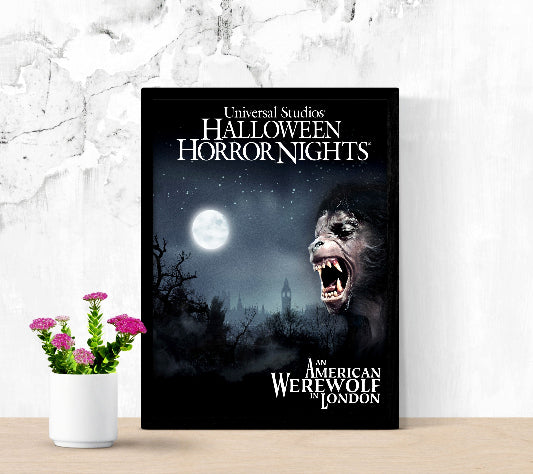 An American Werewolf in London framed poster