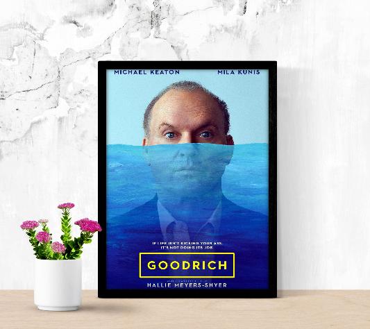 Goodrich framed poster