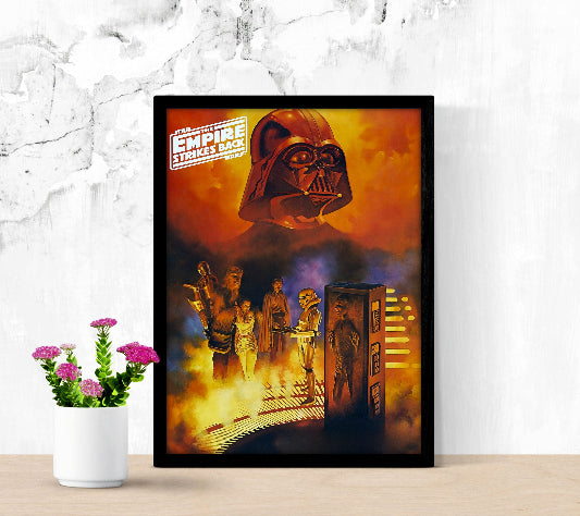 Star Wars The Empire Strikes Back framed poster