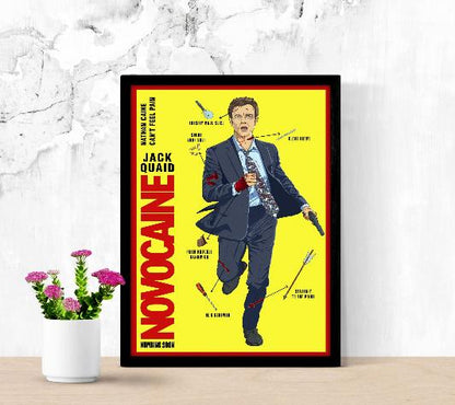 Novocaine framed poster