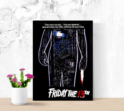 Friday The 13th framed poster