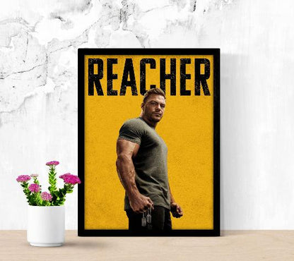 Reacher framed poster