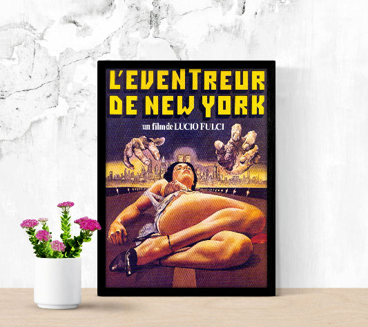 L'eventreur de New York framed poster