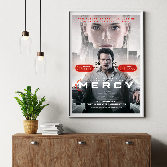 Mercy framed poster