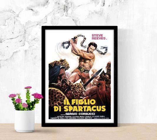 Il figlio di Spartacus ramed poster