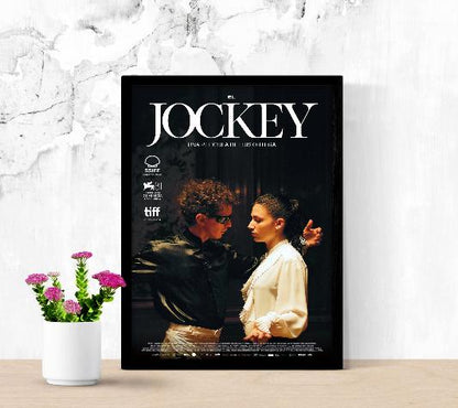 El Jockey framed poster