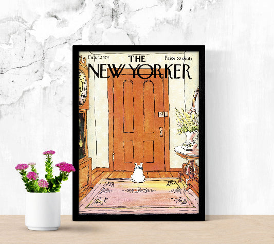 The New Yorker Feb 4 1974 framed poster