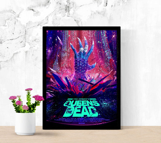 Queen's of The Dead framed poster