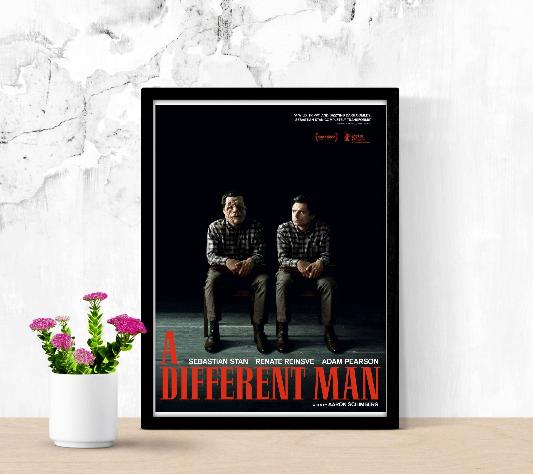 A Different Man framed poster