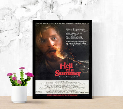 Hell of Summer framed poster