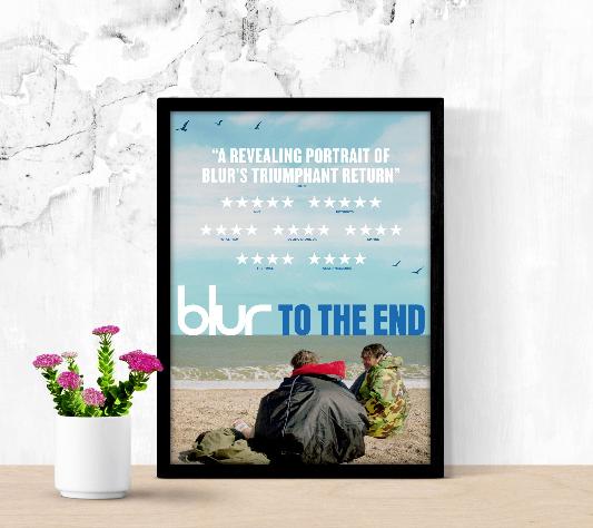 Blur To The End framed poster