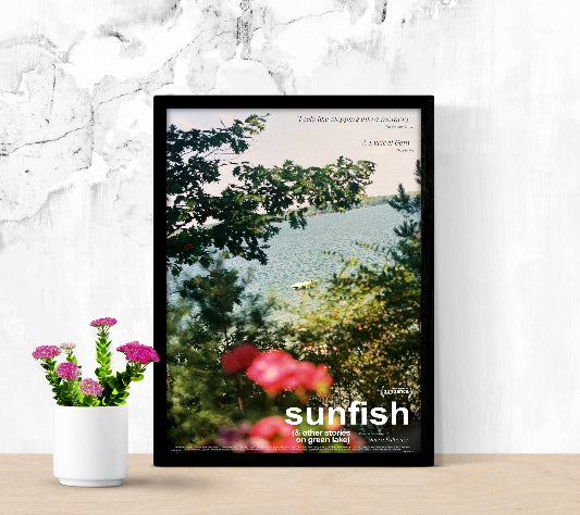 Sunfish (& Other Stories on Green Lake) framed poster