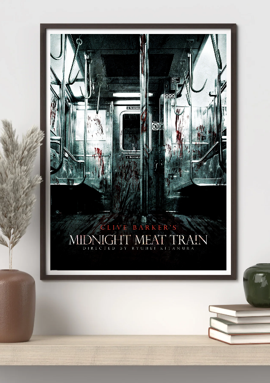 The Midnight Meat Train framed poster
