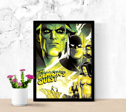 Batman The Animated Series framed poster