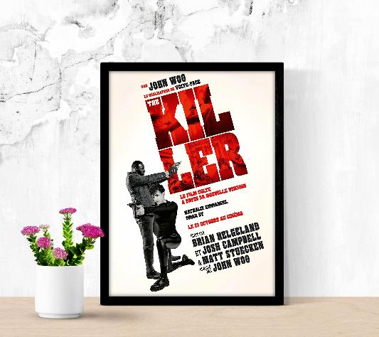 The Killer framed poster