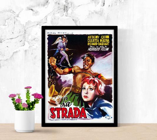 La strada fraed poster