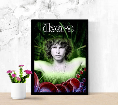 The Doors Jim Morrison framed poster