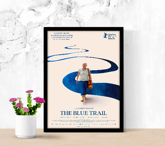 The Blue Trail framed poster