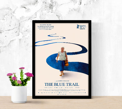 The Blue Trail framed poster