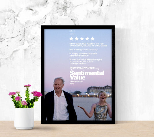 Sentimental Value framed poster