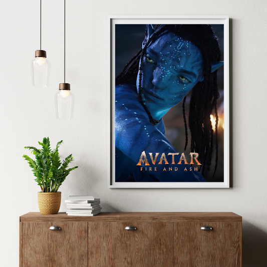 Avatar Fire and Ash framed poster