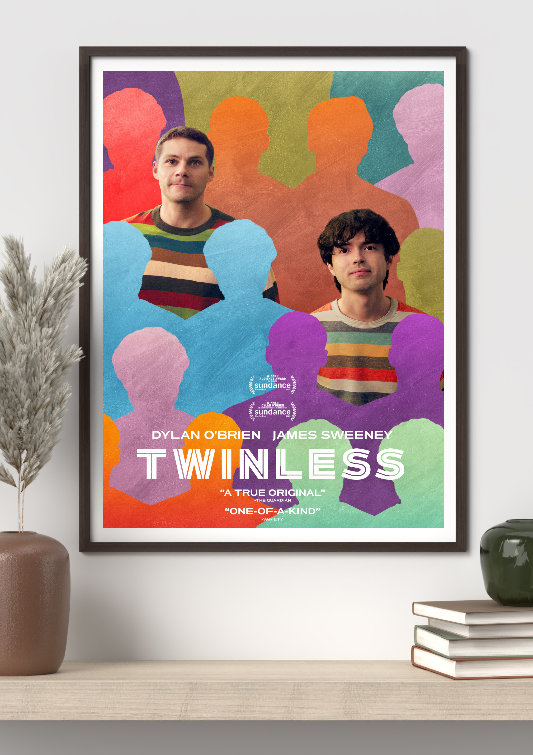 Twinless framed poster